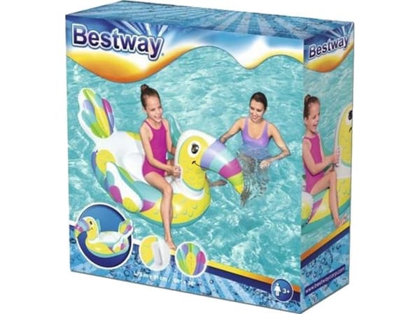 Bestway 41437, Multifärg, Sittbadleksak, Mönstrad, PVC, Pojke/flicka, 45 kg