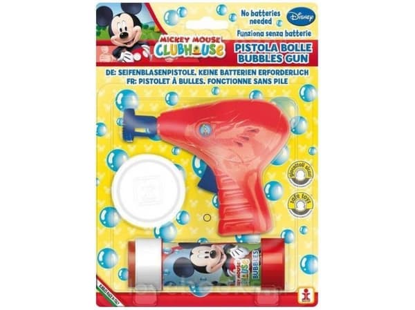 Dulcop Pistol do robienia baniek mydlanych Mickey (235024)