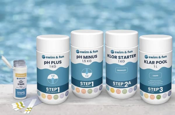 Swim&Fun Pool Starter Set - Med klor
