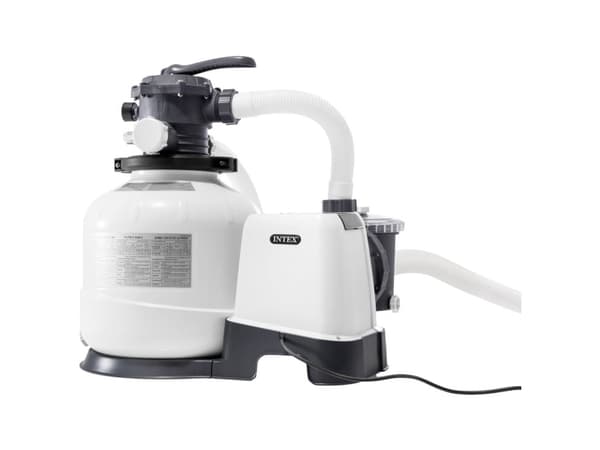 Intex 26648, Sandfilterpump, Svart, Vit, Plast, Ovanmarkspool, Kina, 6-vägsventil