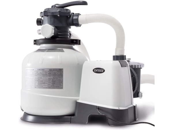 Intex 26648, Sandfilterpump, Svart, Vit, Plast, Ovanmarkspool, Kina, 6-vägsventil