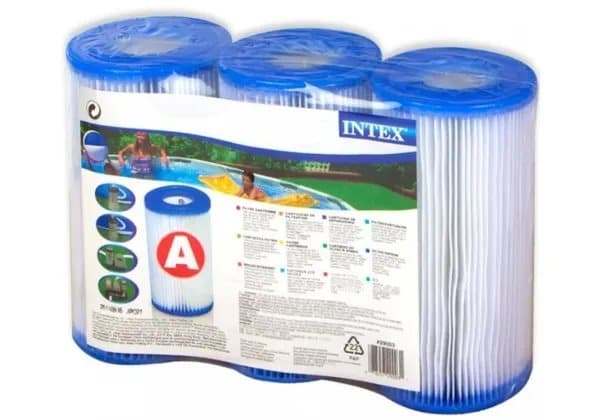 Intex 29003, Filterpatron, Blå, Hvid, Rund, Patronfilter, 2,9 kg, 320,7 mm