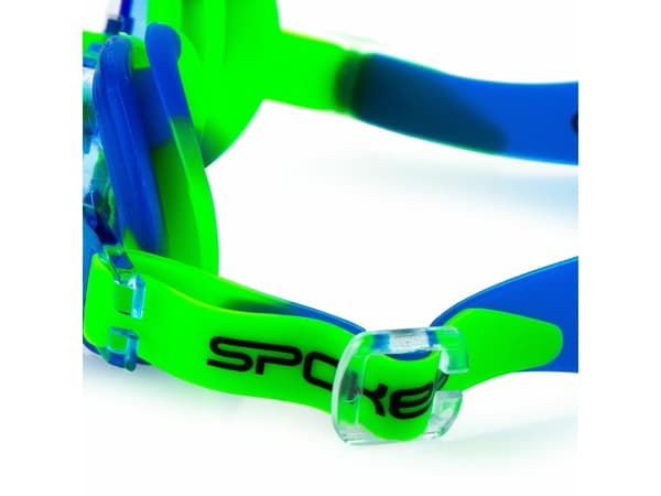 Spokey 84106, Unisex, En Størrelse, Blå, Grønn, Silikon, Blå, Polykarbonat
