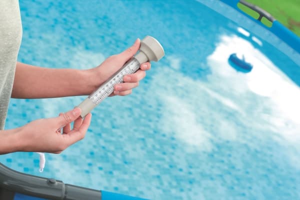 Bestway 58072, Termometer, Grå, °C, °F, 71 g, 1 styck, Blåsa