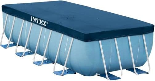 Intex 28037, Dekke, Basseng på bakken, Rektangulær, Blå, PVC, Polyethylen, 2000 mm