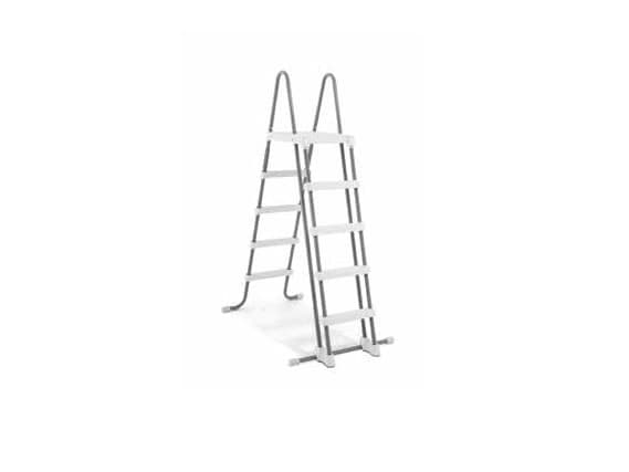 Intex 28077, Stige, Grå, Hvit, Plast, Basseng på bakken, China, 132 cm