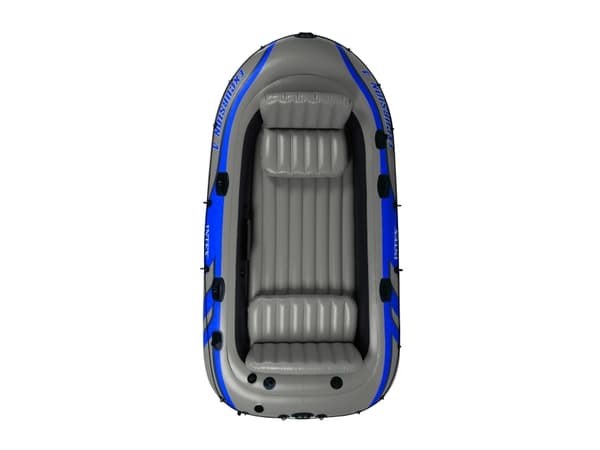 Intex 68324NP, Reise / Rekreasjon, Oppblåsbar Båt, Blå, Grå, PVC, 4 person(er), 500 kg
