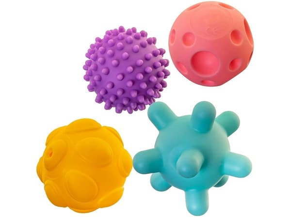 Smily Play sensoriska bollar 4 st