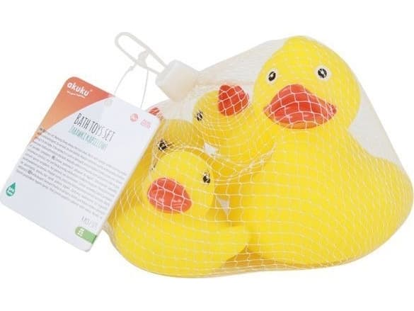 Akuku AKUKU Ducklings Badeleker 4 stk.