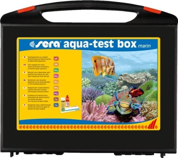 Sera testitapaus aqua-test box marin (+ Ca)
