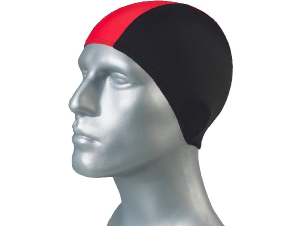 Gwinner Bathing Cap Black and red