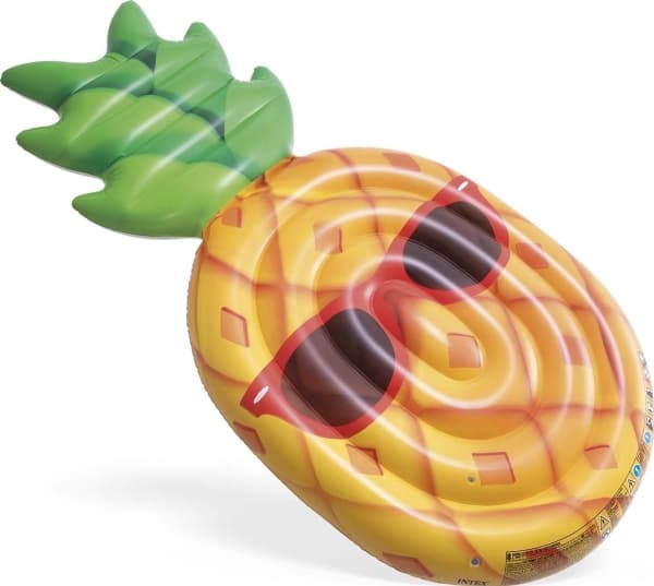 Intex Pineapple svømmemadrass 216x107 cm (58790)
