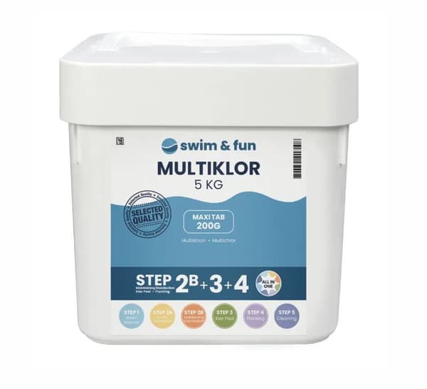 MultiKlor Maxi Tab 200 g, 5 kg