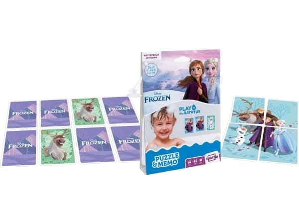 Cartamundi Shuffle - Aqua game Disney Frozen CARTAMUNDI
