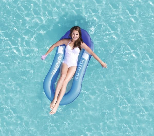 Bestway 43103 pool- och badmadrass Blå, Röd Mönstrad Vinyl