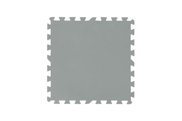 Bestway 58639, Gulv beskytter, Grå, Polyethylen, firkant, 666 g, 500 x 500 mm
