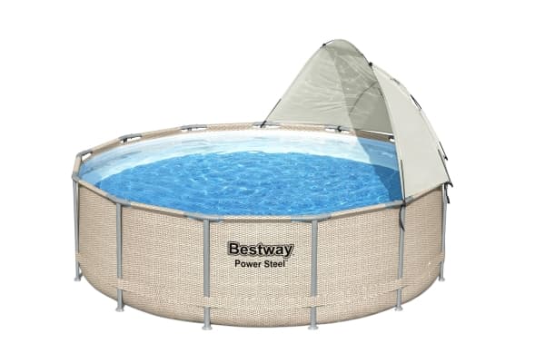 Bestway 58681, Bassengbaldakin, Beige, Polyester, Basseng på bakken, 10 min, 1,75 kg