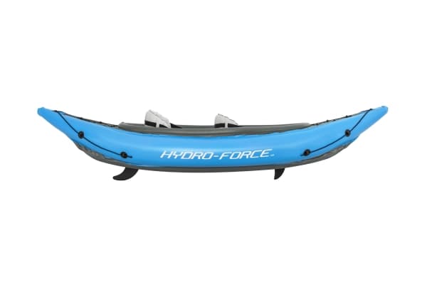 Bestway 65131, Oppblåsbar kajakk, 2 person(er), 180 kg, ISO 6185, Sort, Blå, 2 seter