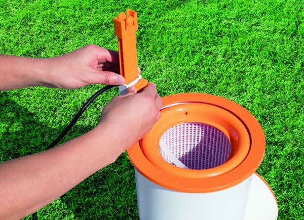 Bestway 58469, Patruunasuodatinpumppu, Oranssi, Valkoinen, 1100 L, 31700 L, 220-240 V, 50 Hz