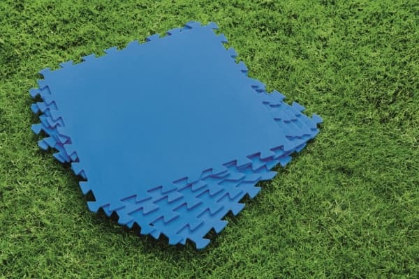 Bestway 58220, Gulv beskytter, Cyan, Polyethylen, 500 mm, 500 mm, 4 mm