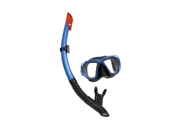 Bestway 25044, Voksen, Halv ansiktsmaske, Herdet glass, Assorterte farger, Silikon, 37.5-41