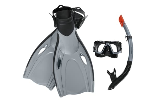 Bestway 25044, Voksen, Halv ansiktsmaske, Herdet glass, Assorterte farger, Silikon, 37.5-41