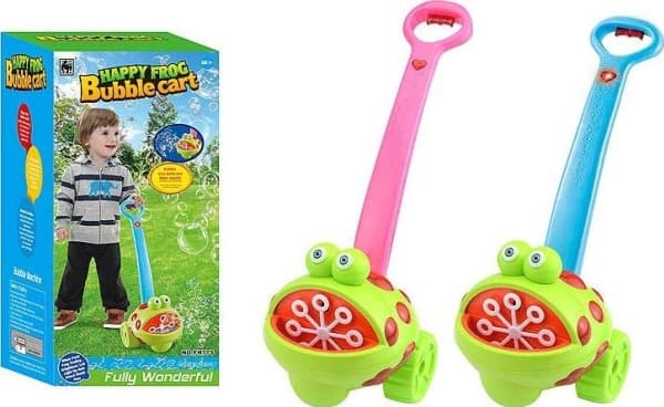 Icom sliding frog that emits bubbles ON BATTERIES