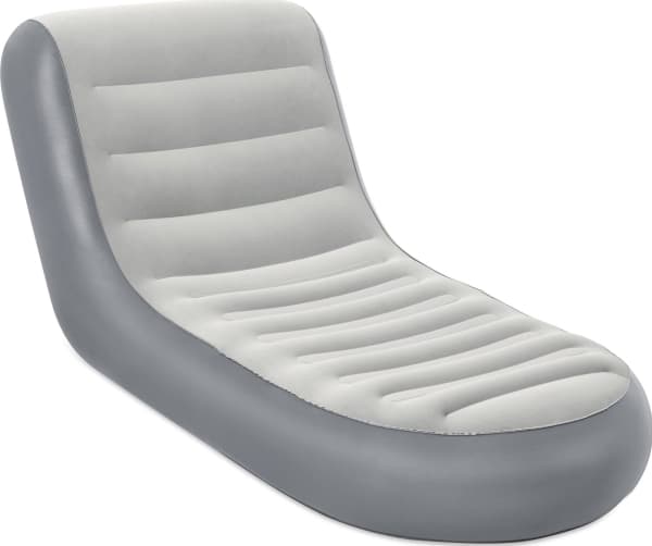 Bestway 75064 uppblåsbar solstol Antracit, Grå