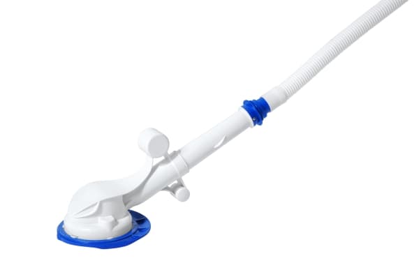 Bestway 58628, Manuell pooldammsugare, Simbassäng, Blå, Vit, Ovanmarkspool, Filterpåse, 7,5 m