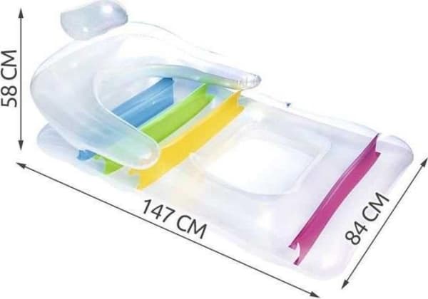Bestway puhallettava tuoli selkänojalla 165x89 cm (43011)