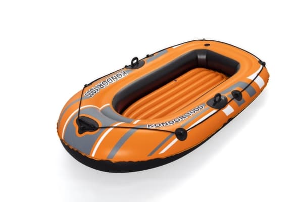 Bestway 61078, Rafting (elv), Rafting gummibåt, Sort, Rød, Hvit, Gult, Vinyl, 1 person(er), 80 kg