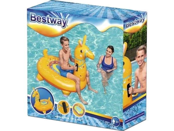Bestway 41434 basseng & strand flyte-flåte Flerfarget, Gult Monokromatisk PVC Rideflåte
