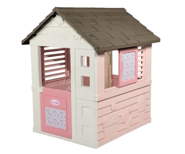 Smoby Corolle, Frittstående lekehus, 2 år, 1 dører, Brun, Rosa, Hvit