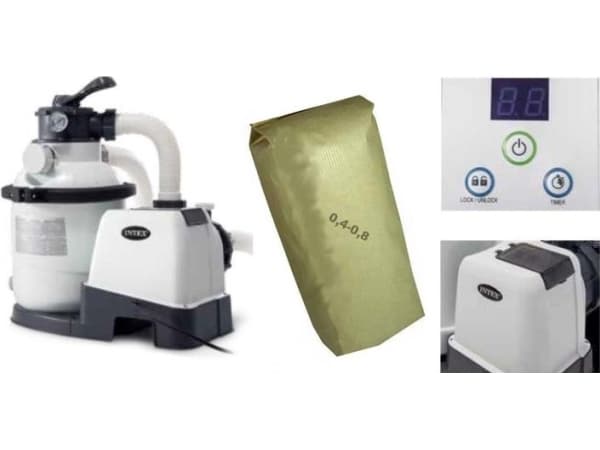 Intex Sandfilterpumpe 4.542 liter/tid