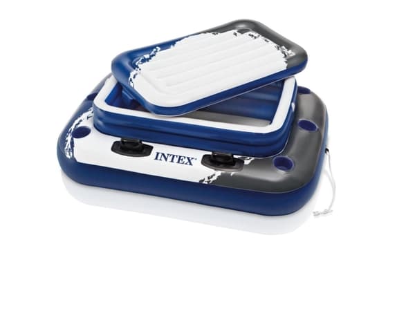 Intex MEGA CHILL II, Musta, Sininen, Valkoinen, Kelluva kylmälaukku, 8,87 kg, 181 mm, 355,6 mm, 304,8 mm