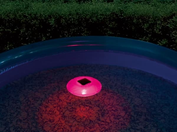 Bestway Flowclear - Svävande lampa - LED - 7 färger - soldriven