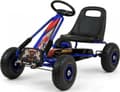 Miniatyrbild 2 av 2: Milly Mally Gokart med pedaler Thor Blue