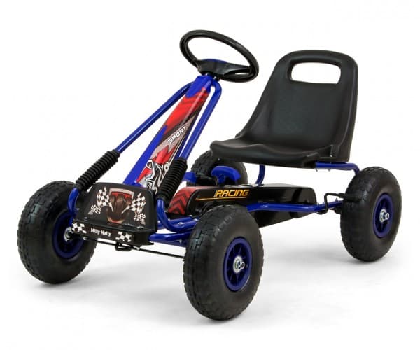 Milly Mally Gokart med pedaler Thor Blue