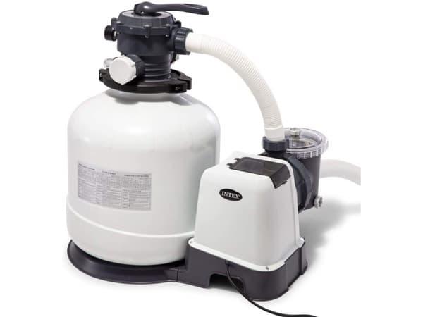 Intex 26652, Hiekan suodatuspumppu, Musta, Valkoinen, Uima-allas maanpinnan yläpuolella, 6-tieventtiili, AC, 220 - 240 V