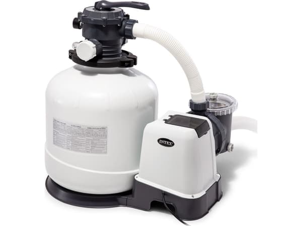Intex 26652, Sandfilterpump, Svart, Vit, Plast, Ovanmarkspool, Kina, 6-vägsventil