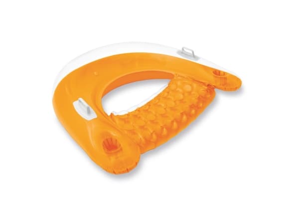 Intex 58859, Assorterte farger, Flytende lounge stol, Monokromatisk, Vinyl, Mann/kvinne, 100 kg