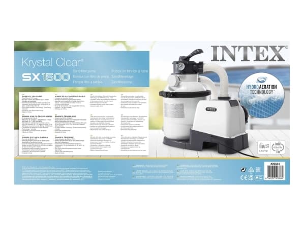 Intex Sandfilterpumpe 4.542 liter/time