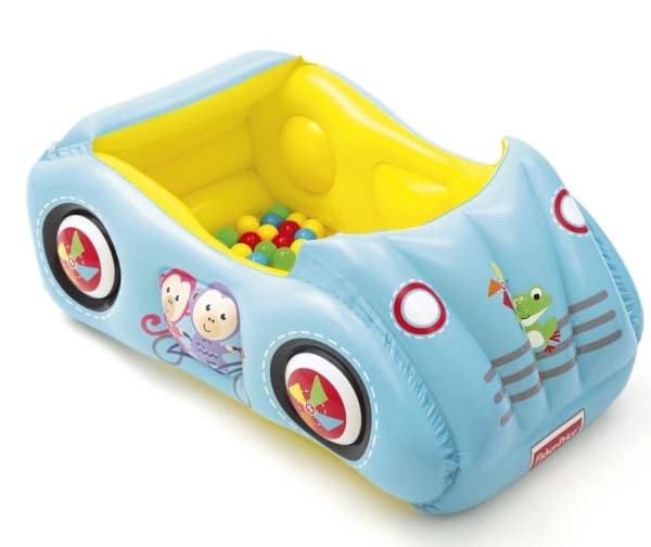 Bestway oppblåsbart basseng 119x79cm + baller (93535)