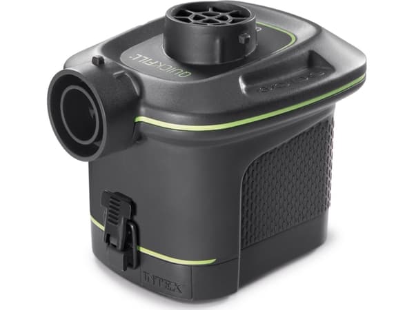 Intex 66638E, Gummibåt, 420 l/min, Sort, Plast, China, Batteri