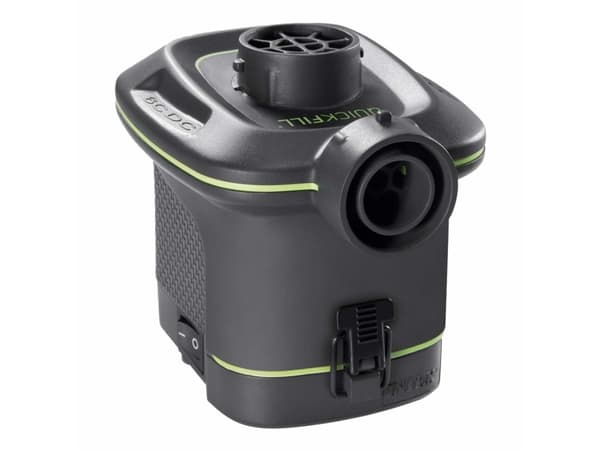 Intex 66638E, Gummibåt, 420 l/min, Sort, Plast, China, Batteri