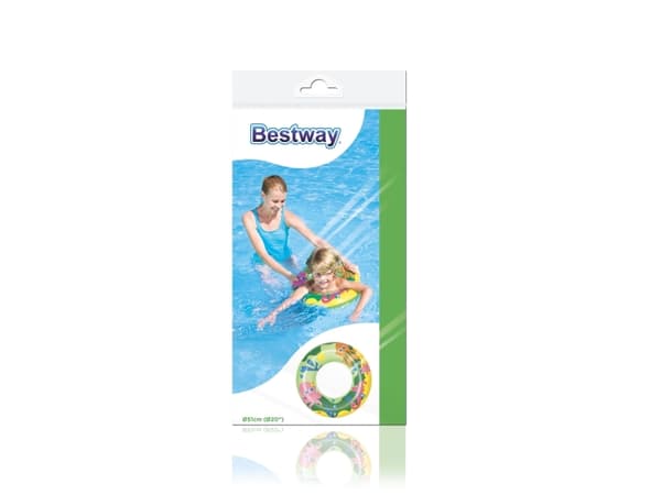 Bestway 36113, Blå, Oransje, Gult, Badering, Mønster, Vinyl, 46 cm, 110 mm