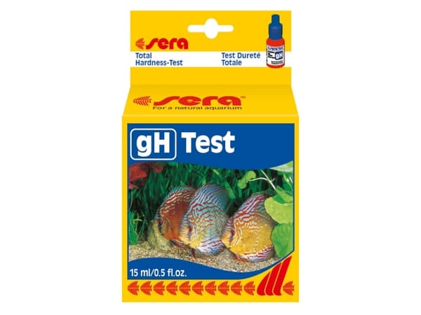 sera 04110, Vattenprovningssats, Totalhårdhet (GH), 0,015 l, Upphängbar förpackning, 1 styck