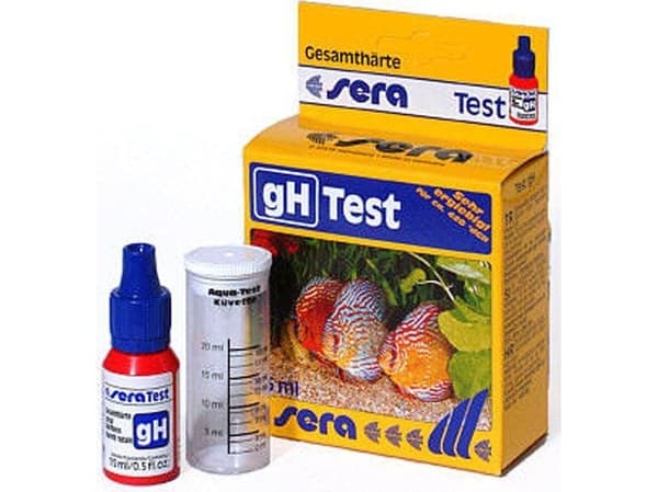 sera 04110, Vattenprovningssats, Totalhårdhet (GH), 0,015 l, Upphängbar förpackning, 1 styck