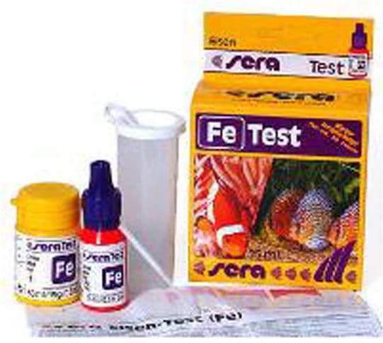 sera Fe Test, Vanntestreagens, Jern (Fe), 0,015 l, Hengende boks, Tyskland