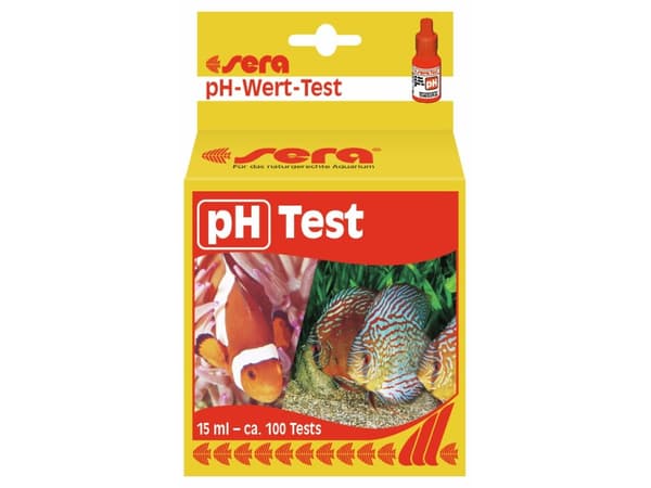 sera 04310, Vattenprovningssats, pH, 0,015 l, Upphängbar förpackning, 1 styck